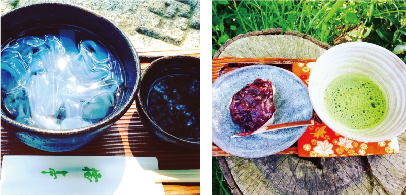 和カフェ「露庵」／鎌倉山ビアガーデン（夏季週末限定）