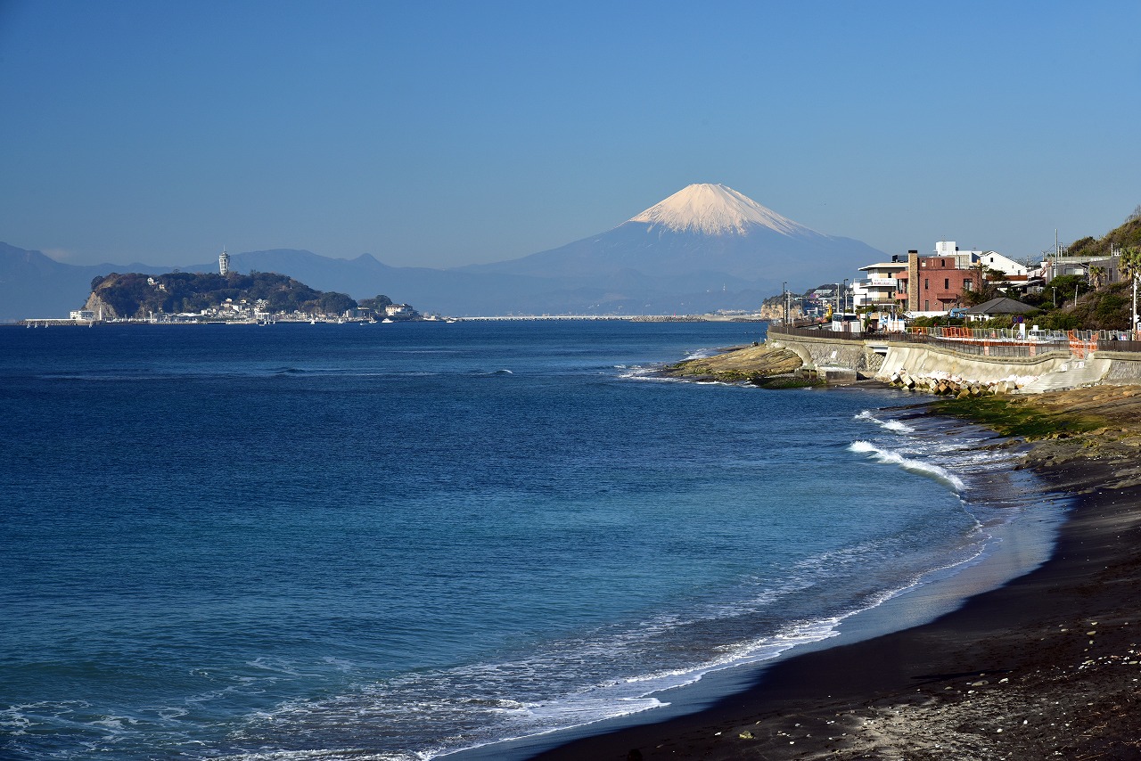 鎌倉でいま見たいのはやっぱり富士山