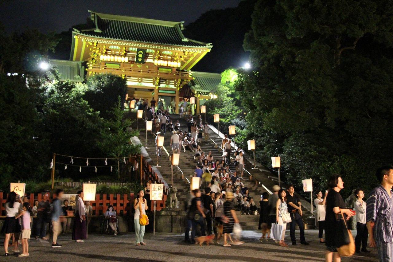 ぼんぼり祭（鶴岡八幡宮）