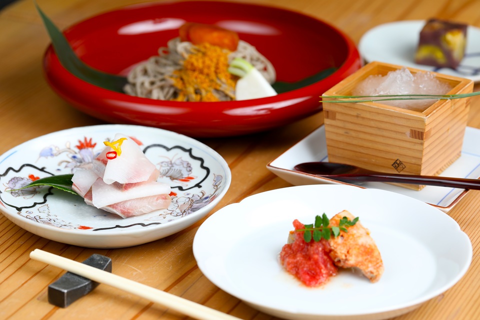 からすみ蕎麦 月と松（鎌倉市材木座）