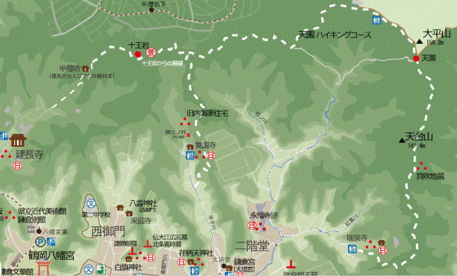1.天国ハイキングコースの基本情報