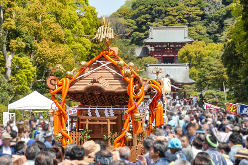 第66回鎌倉まつり「行列巡行」の様子